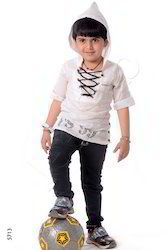 Hood Design Kids Casual Dress