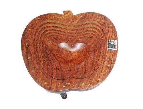 Wooden Fruit Cum Vegetable Serving Tray