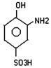 Amino Phenol Sulphonic Acid C6H7No4S