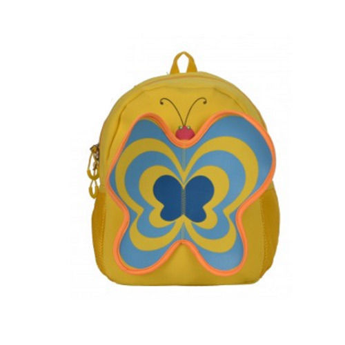 Yellow Butterfly Kids School Bag