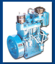 High Speed Double Cylinder Water Cool Engine Upto 30hp