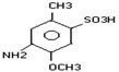 Para Cresidine Ortho Sulphonic Acid C8H11No4S