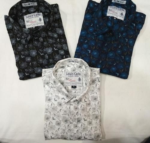 Men Casual Cotton Shirts