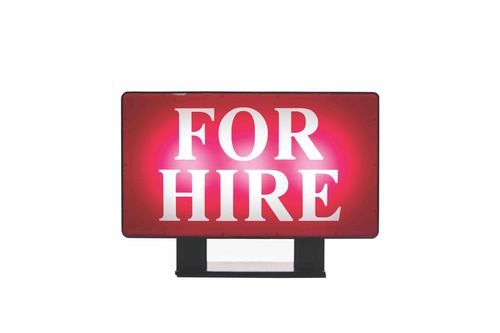 For Hire Sign LED Light