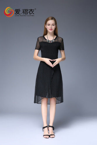 Black Fancy Long Dress For Women
