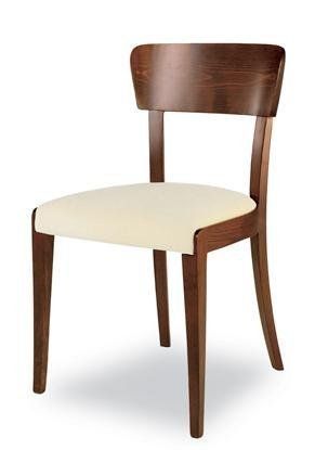  आधुनिक लकड़ी के रेस्तरां की कुर्सी 