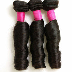 Blonde Clip On Artificial Hair Length: 15-25 Inch (In)