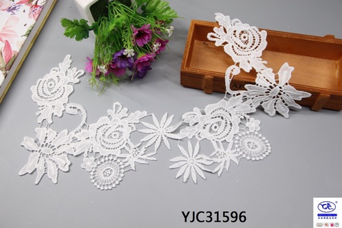 Customized Design Embroidery Lace By Yong Jia Cheng Group.co Limited