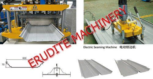 Roll Forming Machine For Seam-Lock Profile