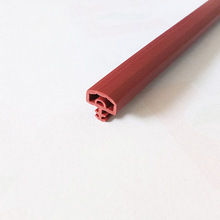 White Sound Insulation Wooden Door Slot Rubber Seal