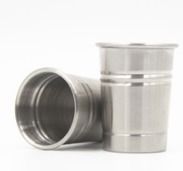 50ml Whiskey Threaded Stainless Steel Cup