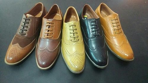 Albertiano Brouge Synthetic Leather Shoe