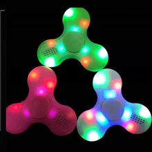 Custom Printed LED Spinner Toy with Bluetooth Music