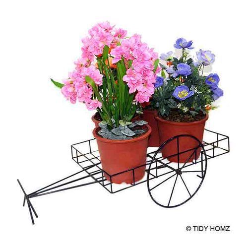 Fancy Iron Planter Stand