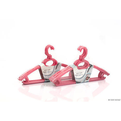 Pink Plastic Cloth Hanger