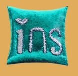 Promotional Christmas Party Decoration Sequin Throw Pillow