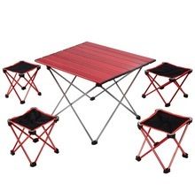 Ultralight and Portable Folding Camping Table with Carrying Bag