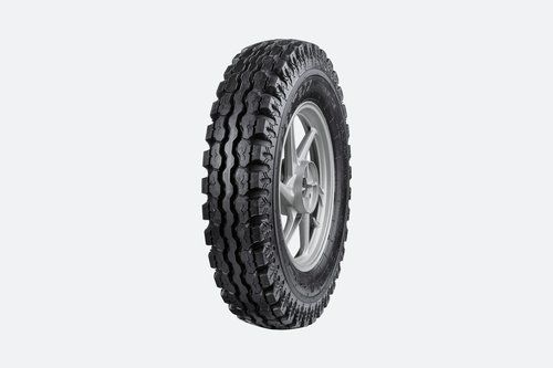 Demanded Three Wheeler Tyres - Z and S Rib Mix & Semi Lug Pattern, Rugged Shoulder Groove for High Load Carrying Capability and Enhanced Traction