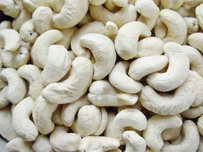 Fresh Raw White Cashew Nuts