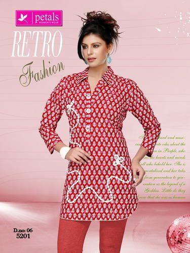 No Fade Perfect Finishing Short Kurti