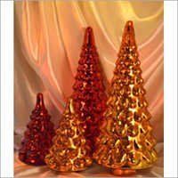 Decorative Glass Christmas Tree