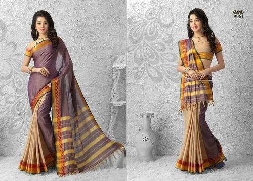 Ladies Fashionable Cotton Sarees