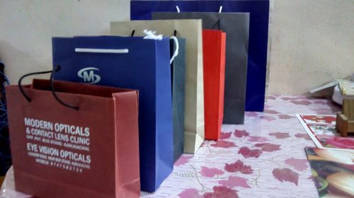 Paper Bags For Shopping - Optimum Grade Paper, Screen Printing | Graphic Designing, Sample Making, Distribution Services