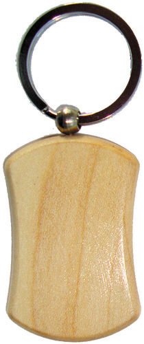 Maple Wood Customized Wooden Key Chains