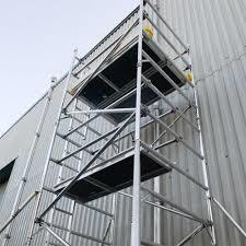 Moveable Aluminium Scaffolding Tower on Hire Service