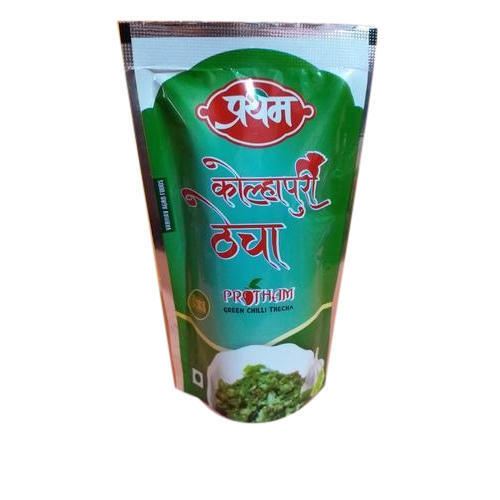 Spicy Green Chilli Thecha