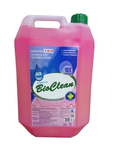 Bioclean- Disinfectant Surface Cleaner 5 Litres (Rose) Usage: Floor