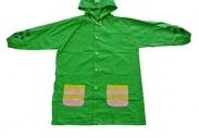 Children Safety Plastic Raincoats