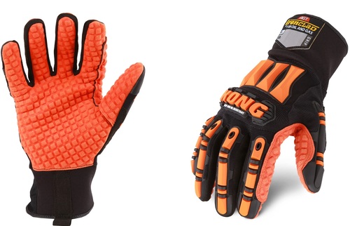 Ironclad Kong Slip And Oil Resistant High Visibility Maximum Grip Safety Gloves