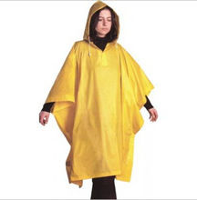 Plastic Women Fashion Pvc Poncho