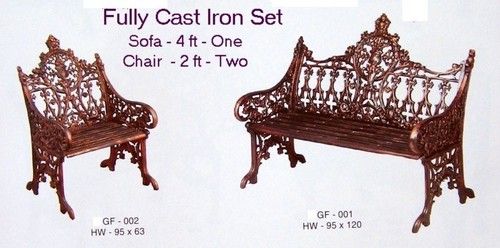 Cast Iron Sofa Set No Assembly Required