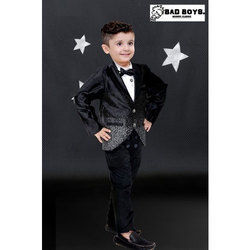 Durable Velvet Tuxedo Suit