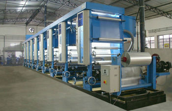 Industrial Rotogravure Printing Machines