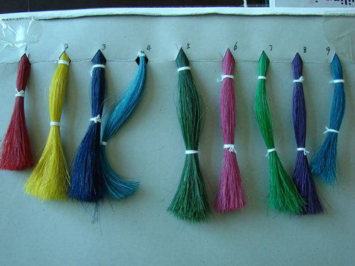 Colored Horse Tail Hair For Tail Extension
