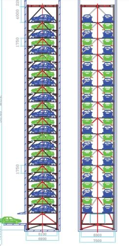 Smart Parking Tower System