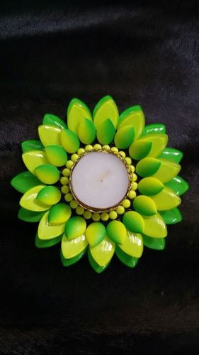 Floating 3-layered Neon Diya