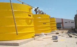 FRP GRP Chemical Tank