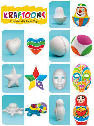 Kraftons Eco Friendly Paper Toys