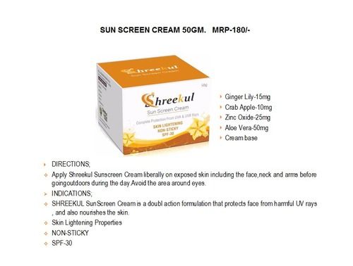 Shreekul Herbal Sun Protection Cream