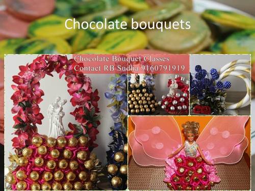 Chocolate Bouquet Making Coaching Classes By ChocoFantasy Training And Finishing School