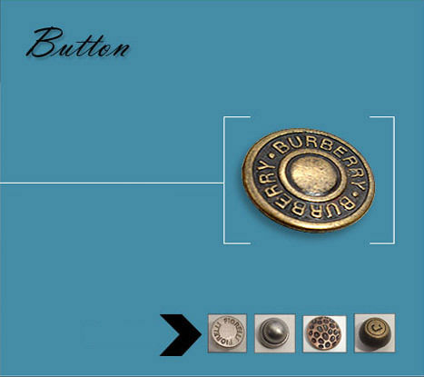 Elegant Look Fancy Metal Buttons