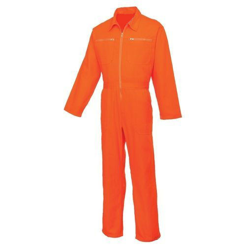 Orange Cotton Boiler Suit