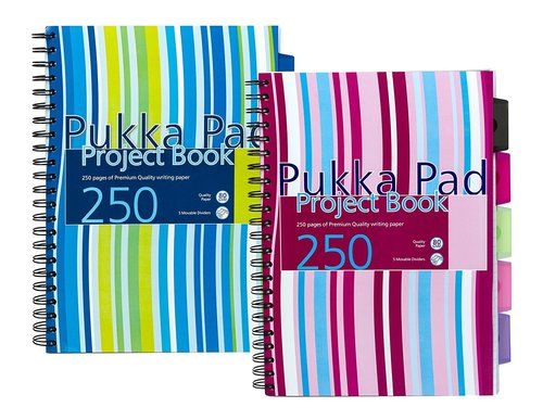 250 Pages Project Notebooks