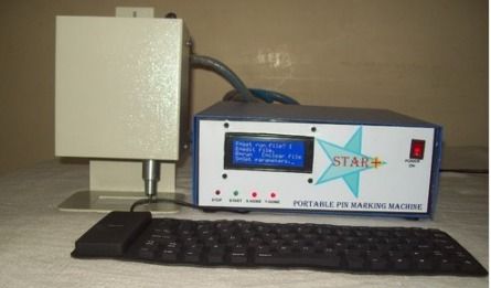 Portable Dot Pin Marking Machine