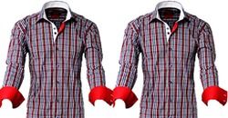 Mens Check Design Cotton Shirts