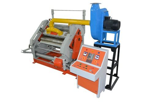 Fingerless Single Face Paper Corrugation Machine.